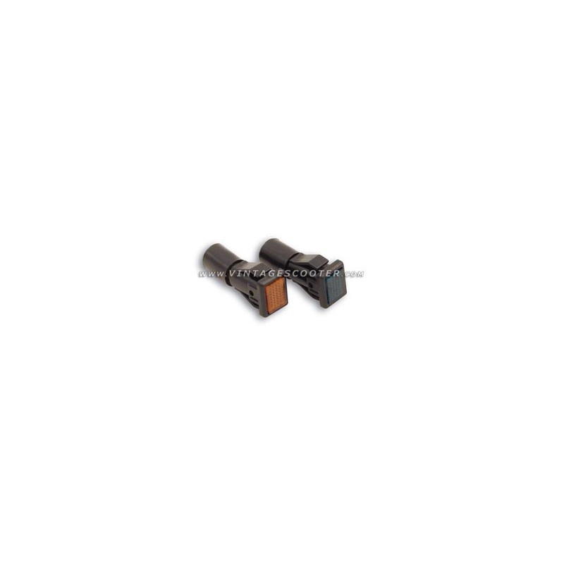 Jeu de voyants de capot de guidon Vespa 125 PX 1° série / P200E Jeu de voyants de capot de guidon Vespa 125 PX 1° série / P200E